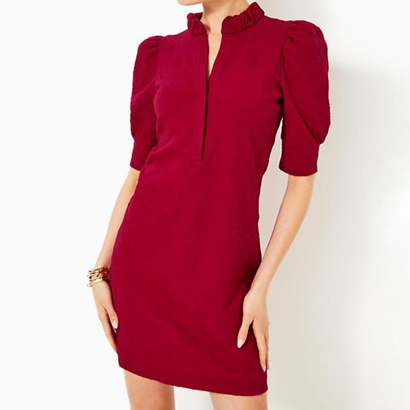 Lilly Pulitzer Dresses & Skirts - ☀️❄️Lilly Pulitzer Women's cool red Dress